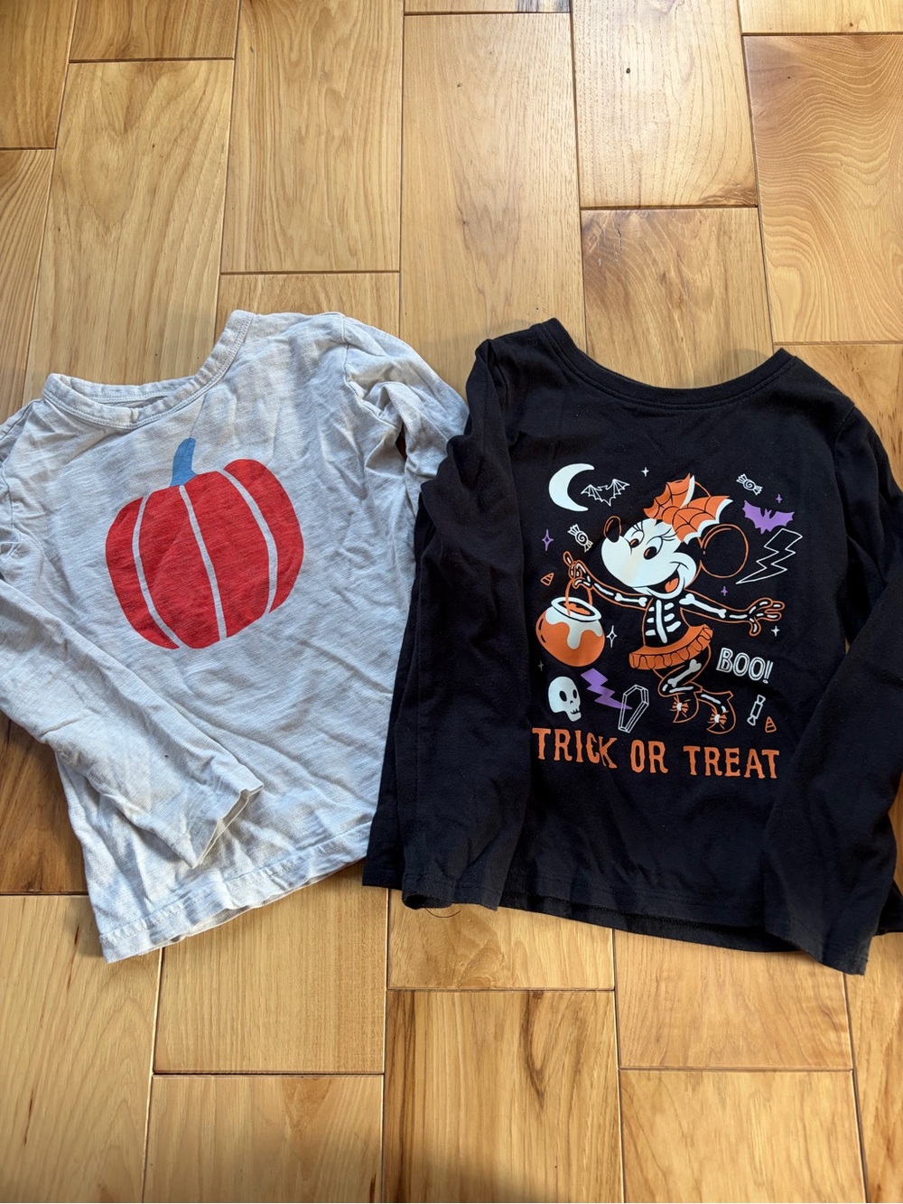 Primary and Disney Fall Kids Shirt Lot 3T/4T